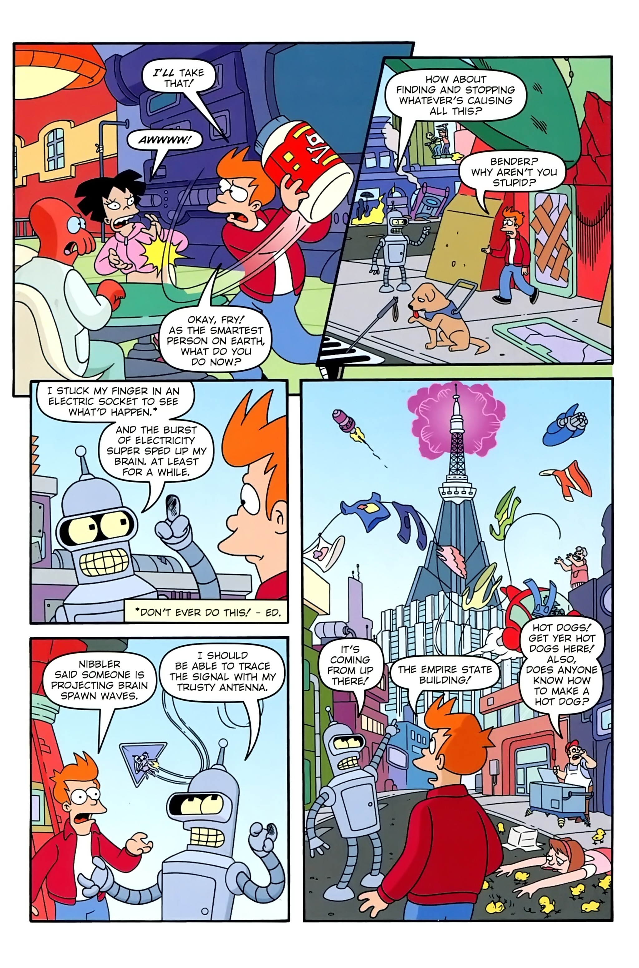 Read online Futurama Comics comic -  Issue #80 - 17
