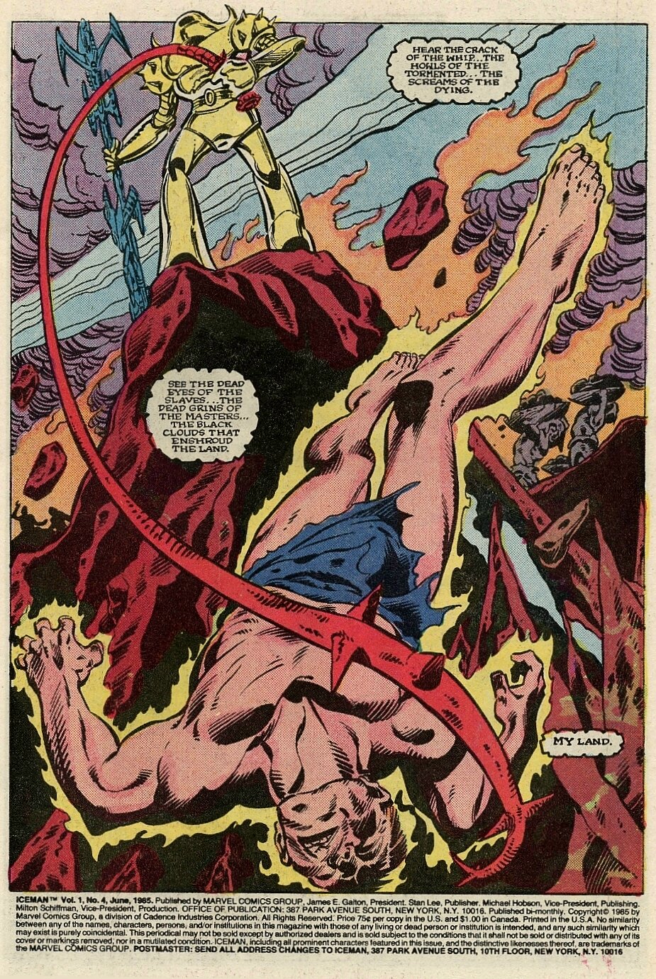 Read online Iceman (1984) comic -  Issue #4 - 2