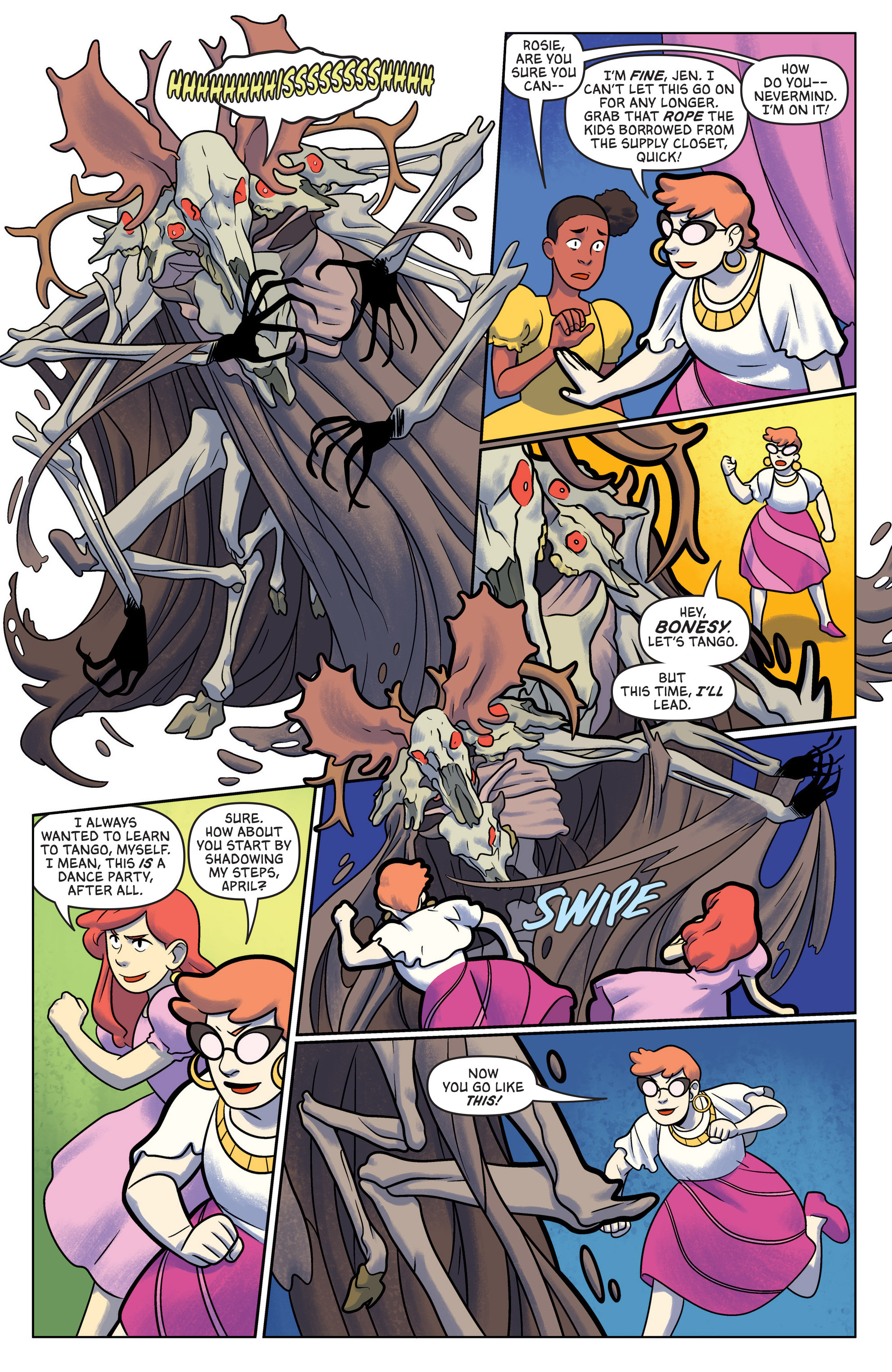Read online Lumberjanes/Gotham Academy comic -  Issue #6 - 4