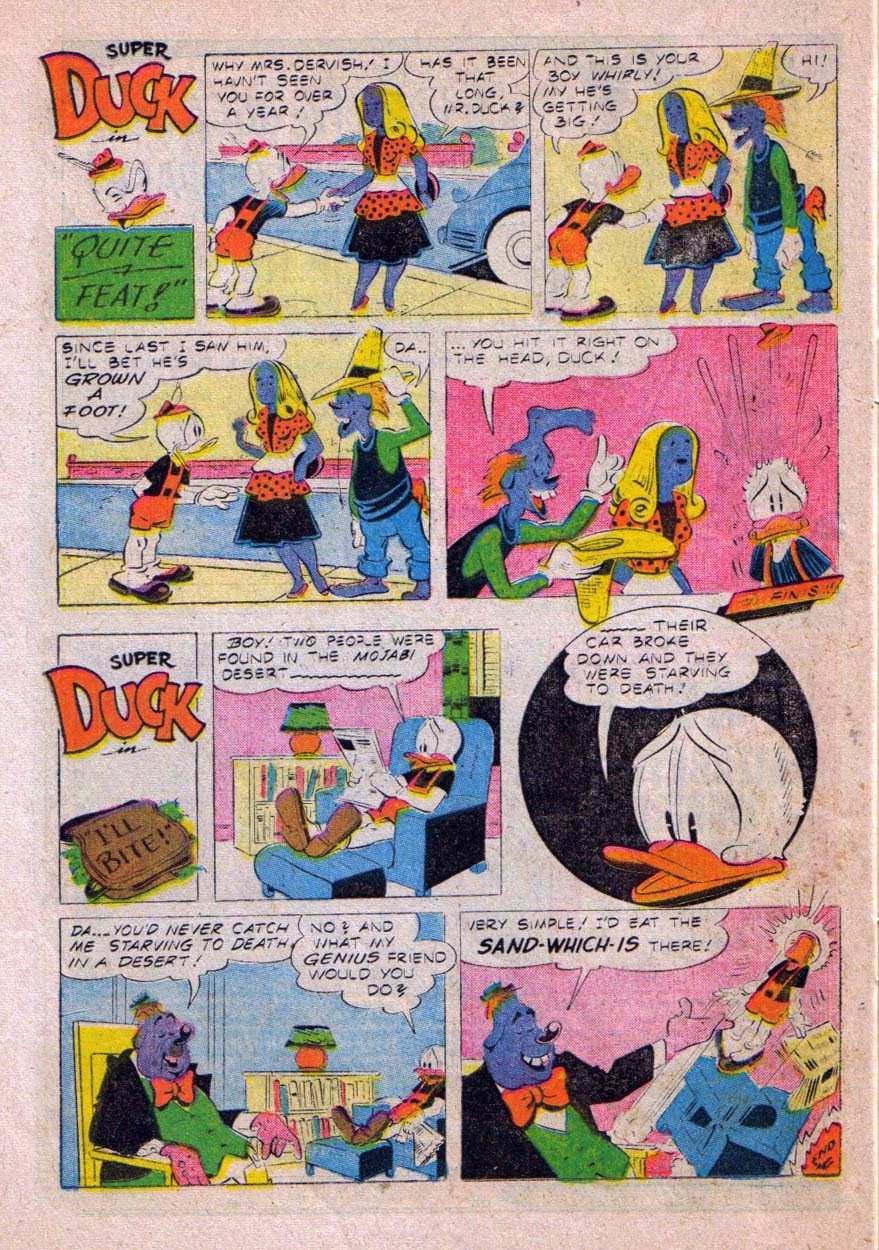 Read online Super Duck Comics comic -  Issue #64 - 24