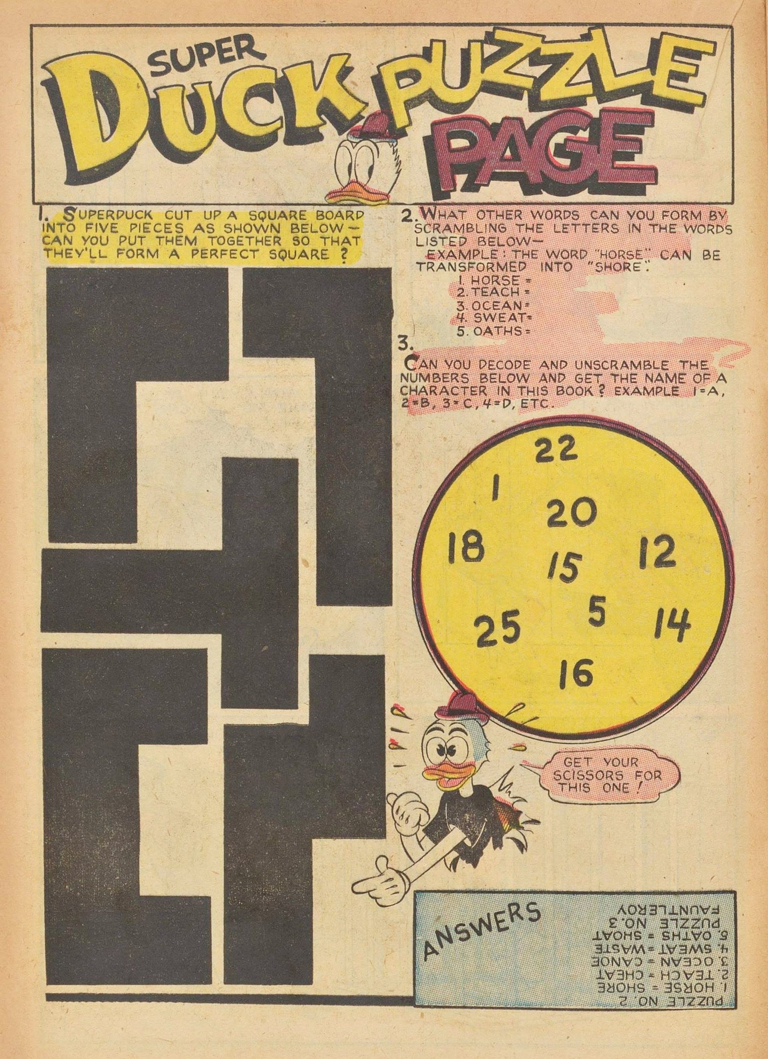 Read online Super Duck Comics comic -  Issue #14 - 22