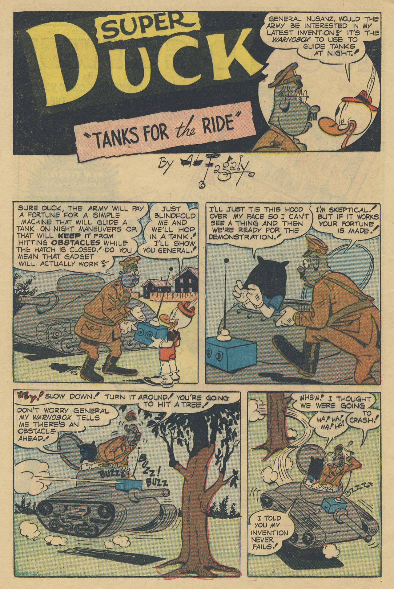 Read online Super Duck Comics comic -  Issue #49 - 12