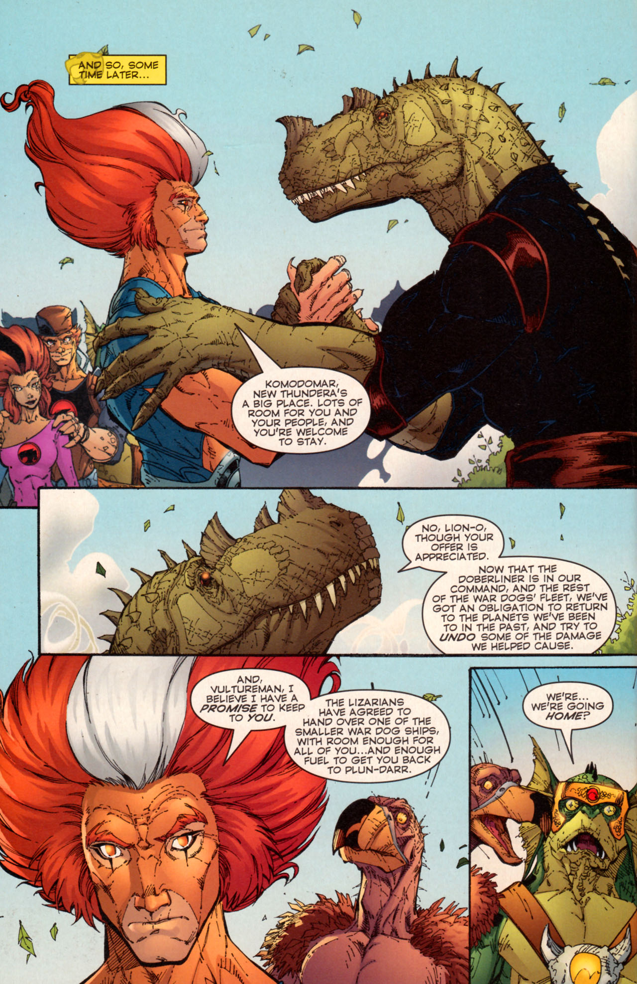 Read online ThunderCats: Dogs of War comic -  Issue #5 - 20