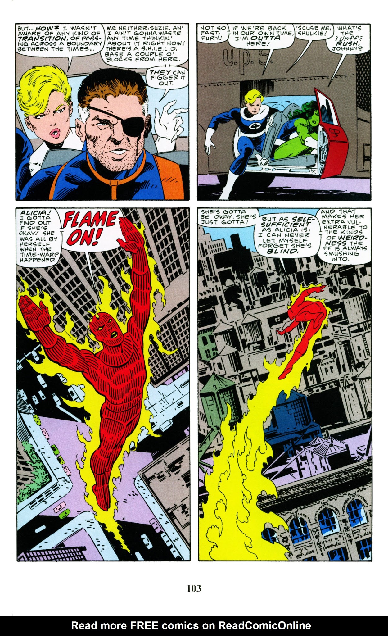 Read online Fantastic Four Visionaries: John Byrne comic -  Issue # TPB 8 - 104