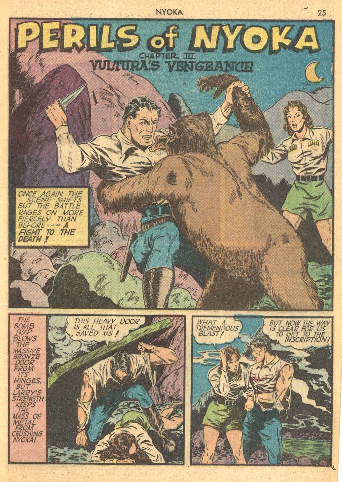 Read online Jungle Girl (1942) comic -  Issue #1 - 25