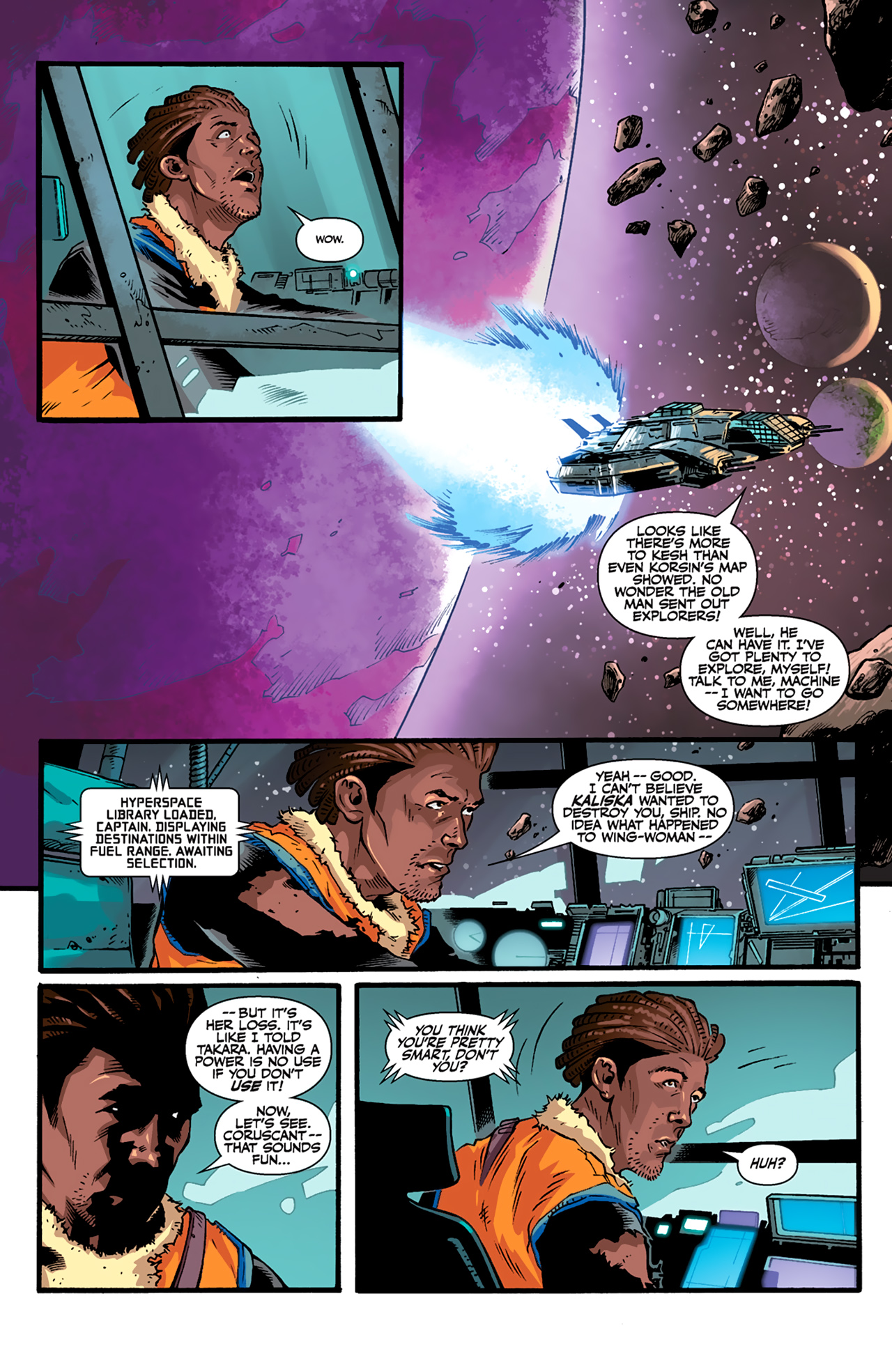 Read online Star Wars: Lost Tribe of the Sith - Spiral comic -  Issue #5 - 7