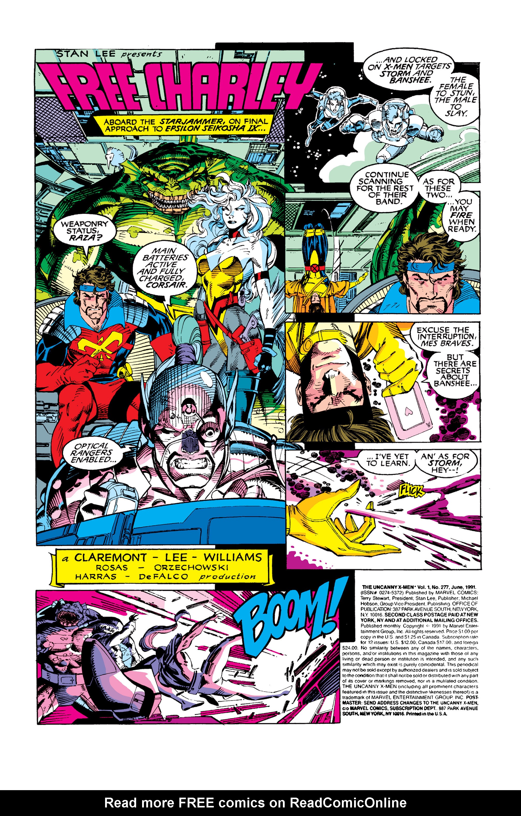 Read online Uncanny X-Men (1963) comic -  Issue #277 - 2