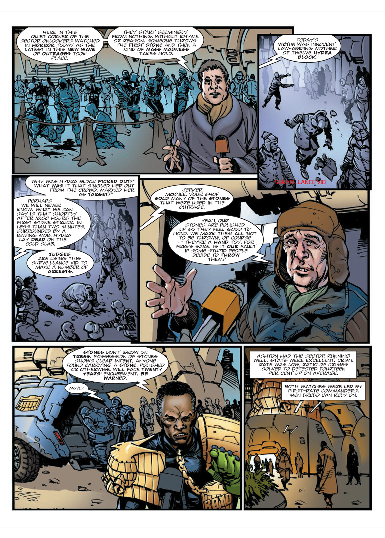Read online Judge Dredd: Day of Chaos - The Fourth Faction comic -  Issue # TPB (Part 1) - 40