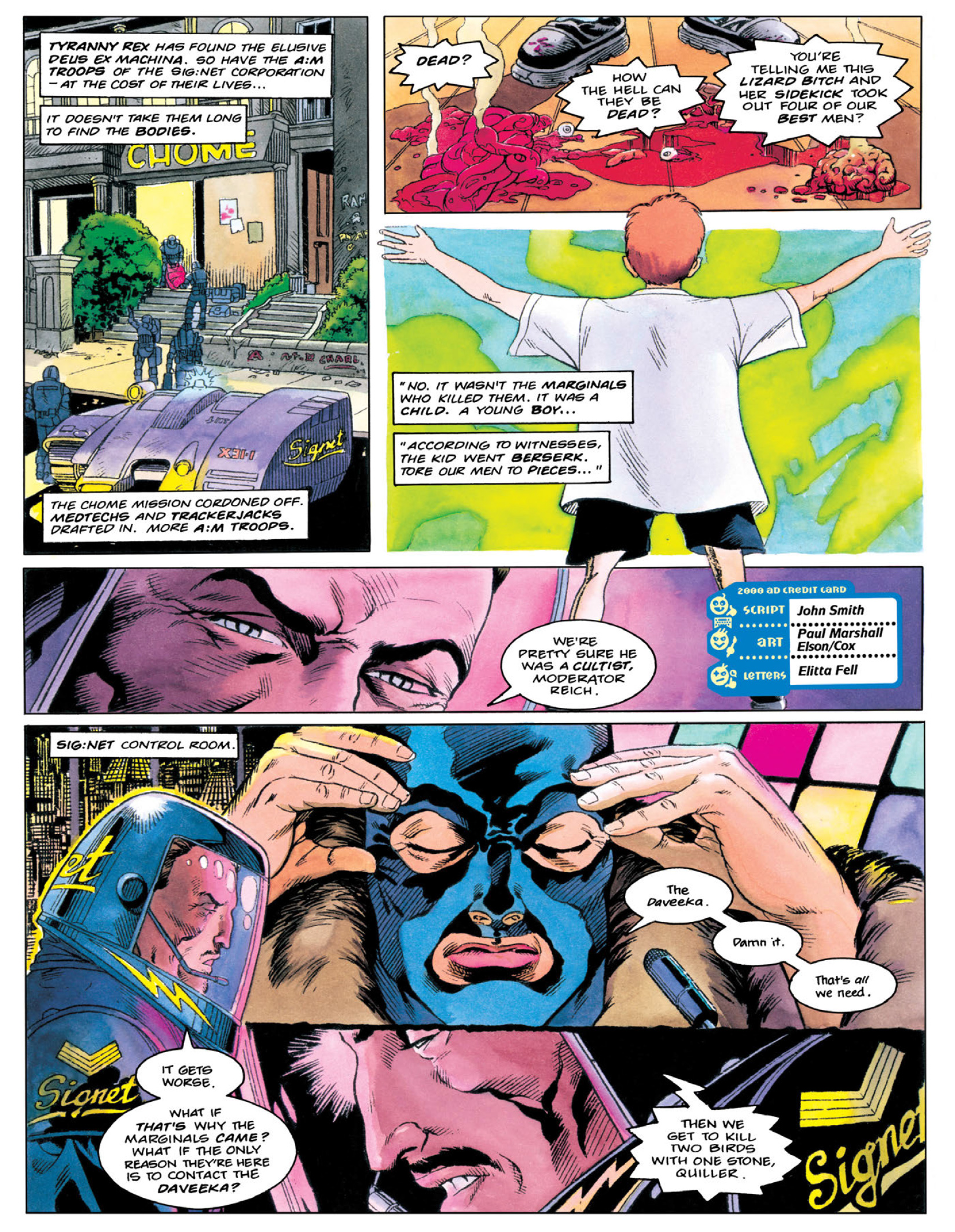 Read online Judge Dredd Megazine (Vol. 5) comic -  Issue #367 - 91