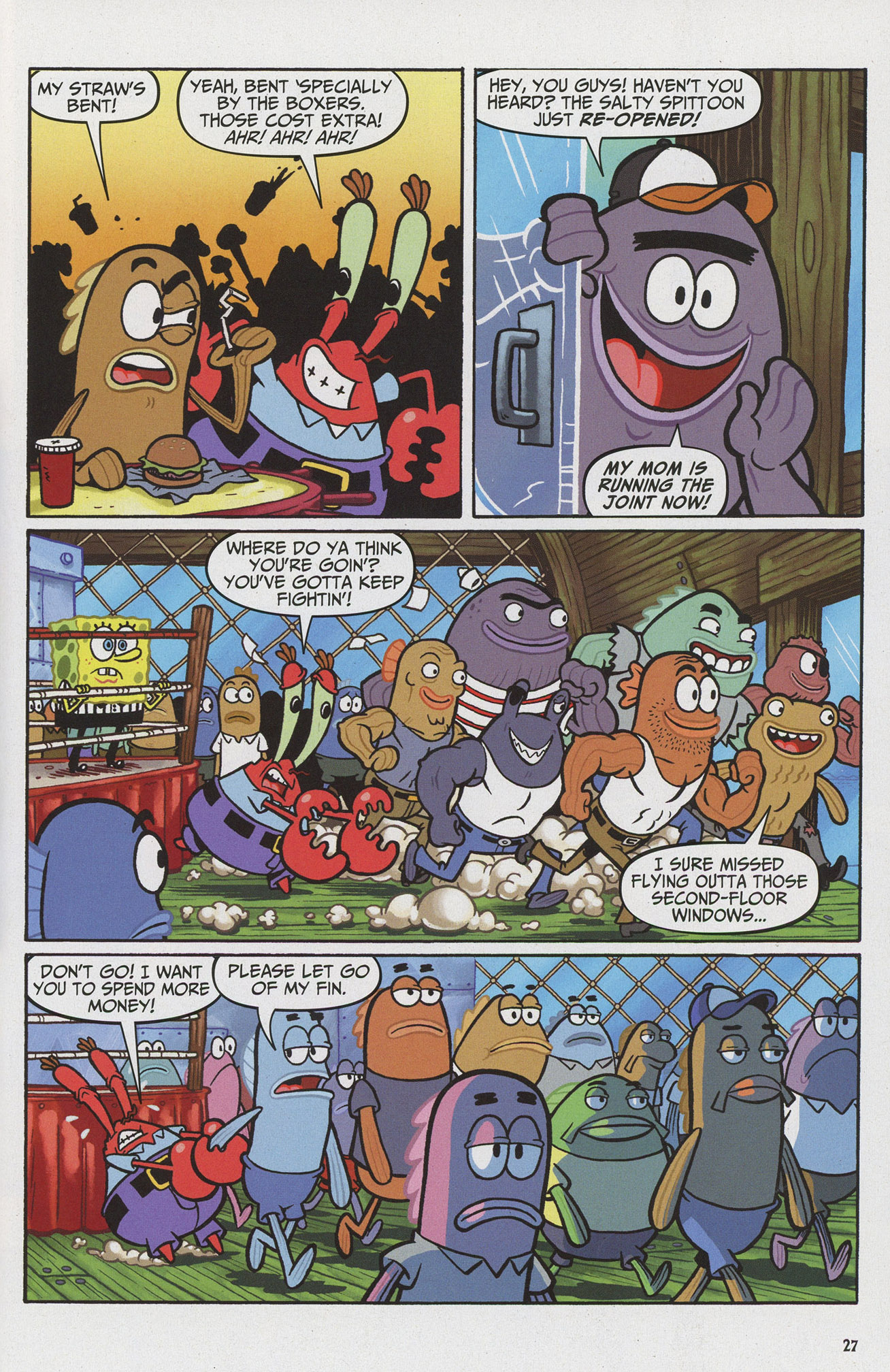 Read online SpongeBob Comics comic -  Issue #12 - 28