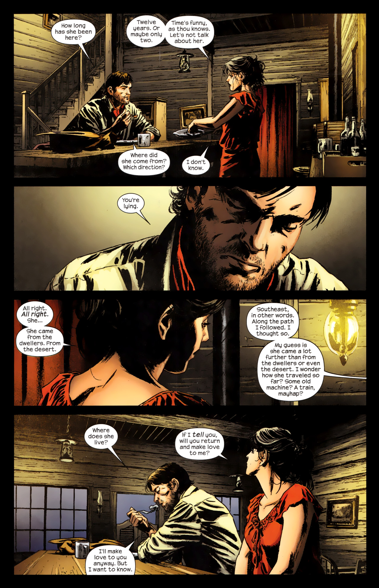 Read online Dark Tower: The Gunslinger - The Battle of Tull comic -  Issue #4 - 10