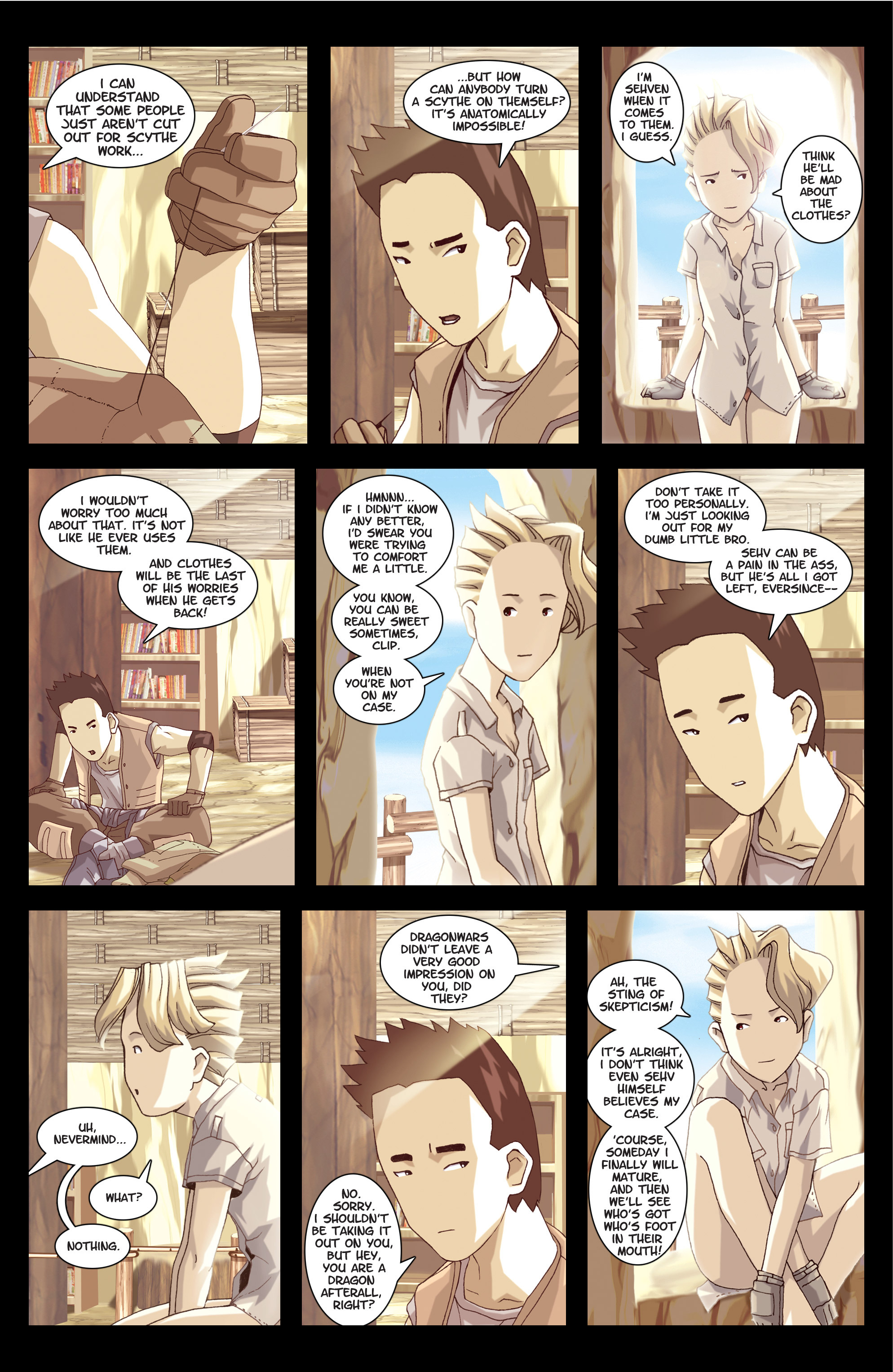 Read online Feather comic -  Issue #1 - 24