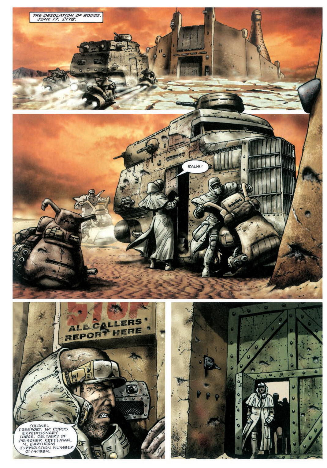 Read online Strontium Dog: The Kreeler Conspiracy comic -  Issue # TPB (Part 1) - 7