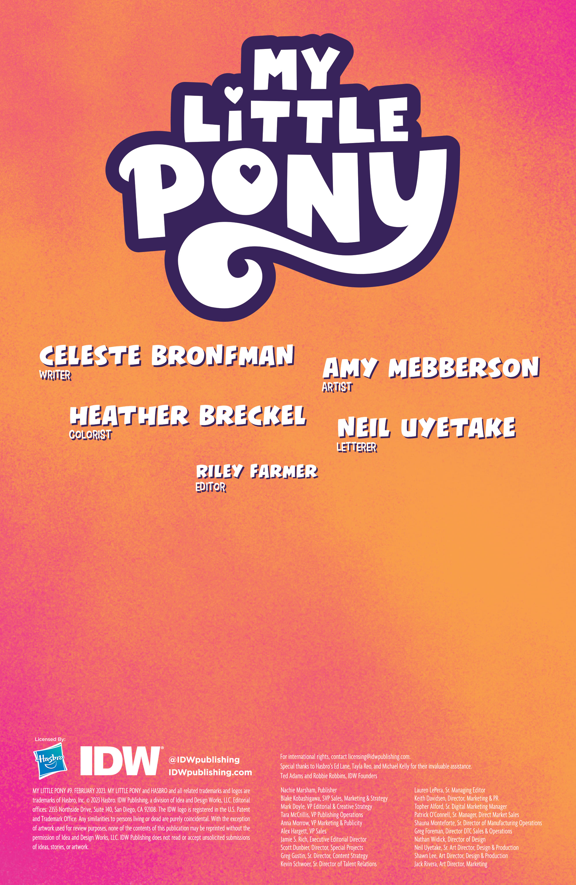 Read online My Little Pony comic -  Issue #9 - 2