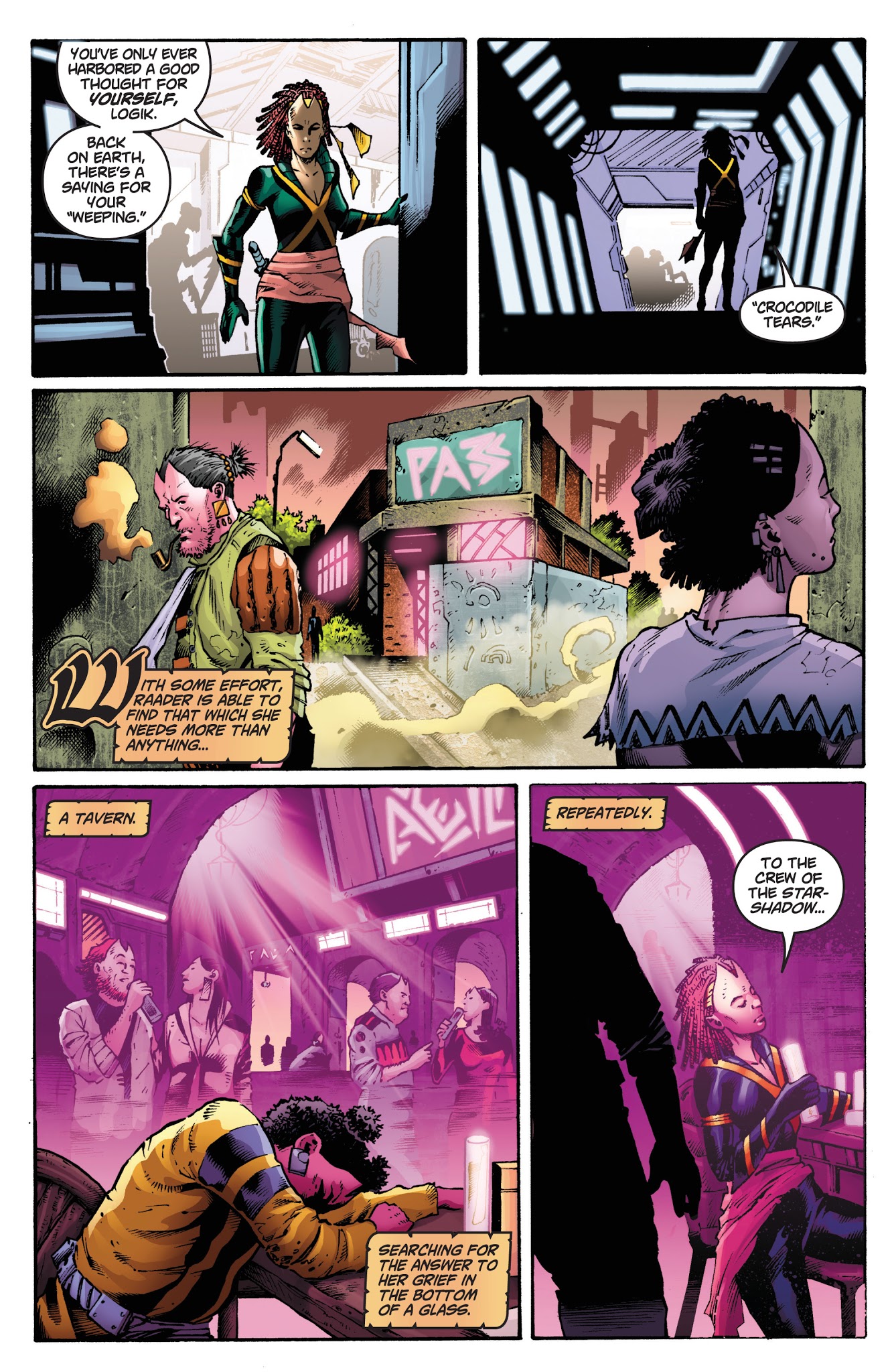 Read online Swashbucklers: The Saga Continues comic -  Issue #2 - 17