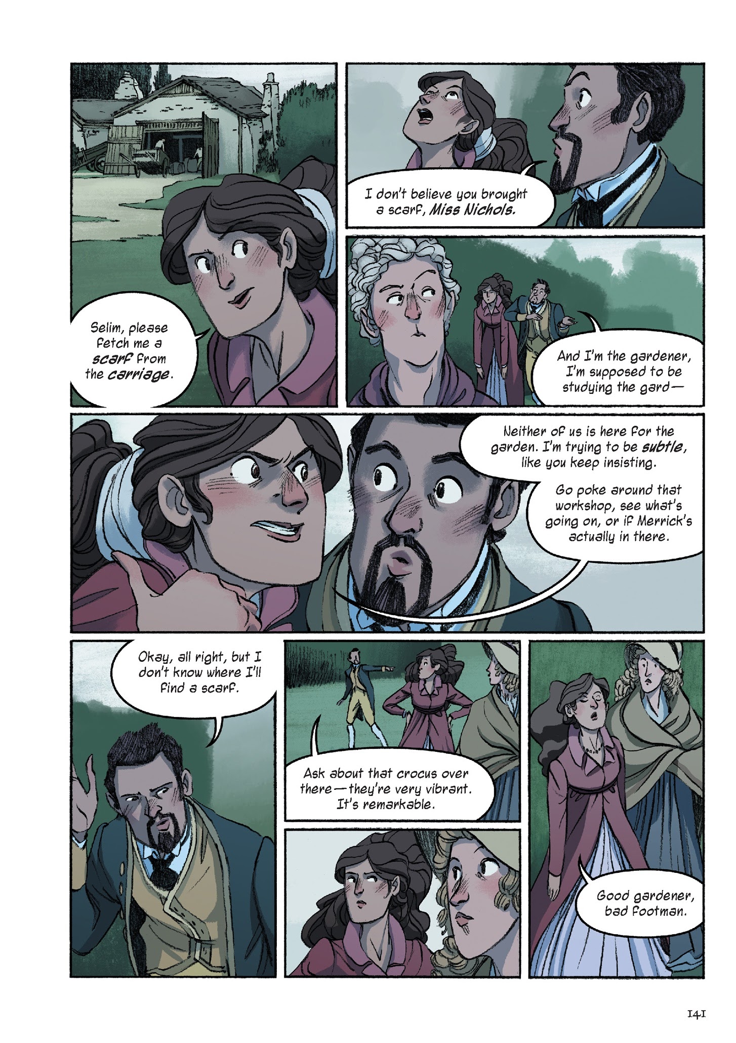 Read online Delilah Dirk and the King's Shilling comic -  Issue # TPB (Part 2) - 41
