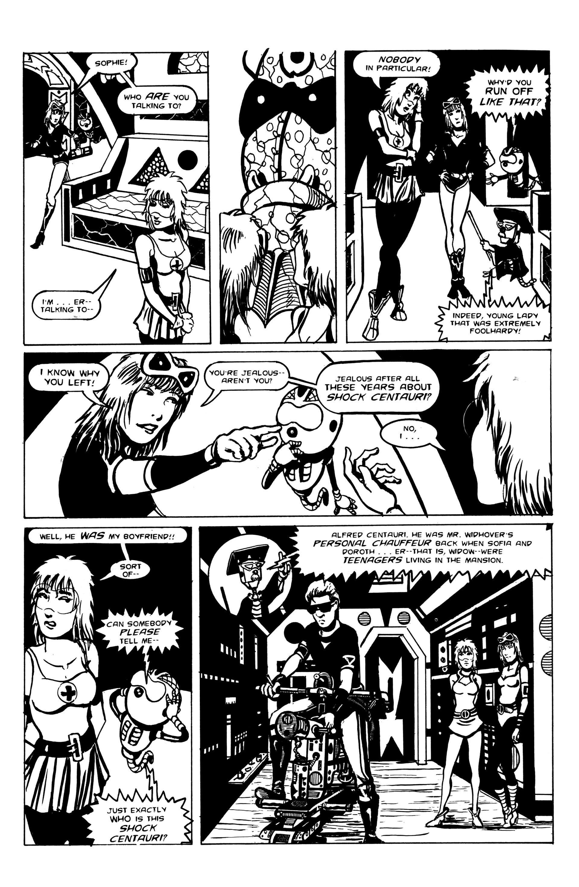 Read online Strange Attractors (1993) comic -  Issue #13 - 22