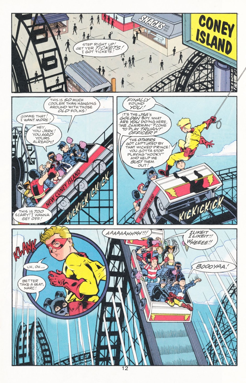 Sins of Youth issue Starwoman & The JSA Jr. - Page 20