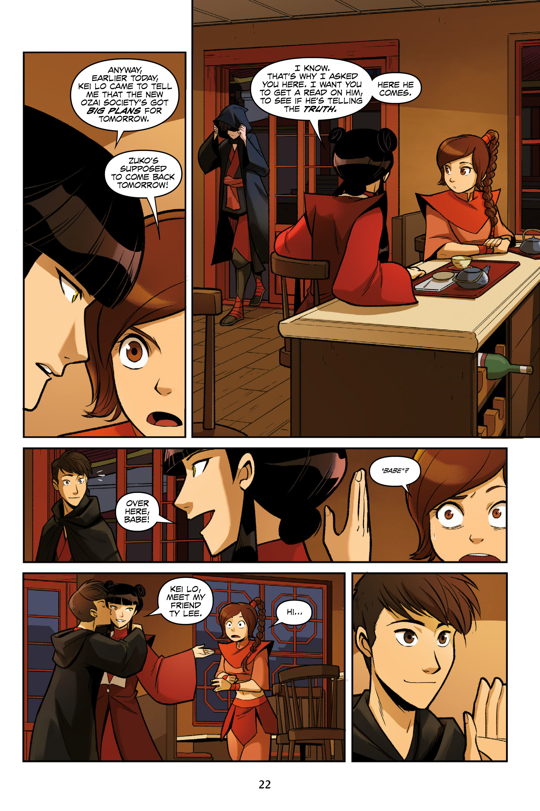 Read online Nickelodeon Avatar: The Last Airbender - Smoke and Shadow comic -  Issue # Part 1 - 22