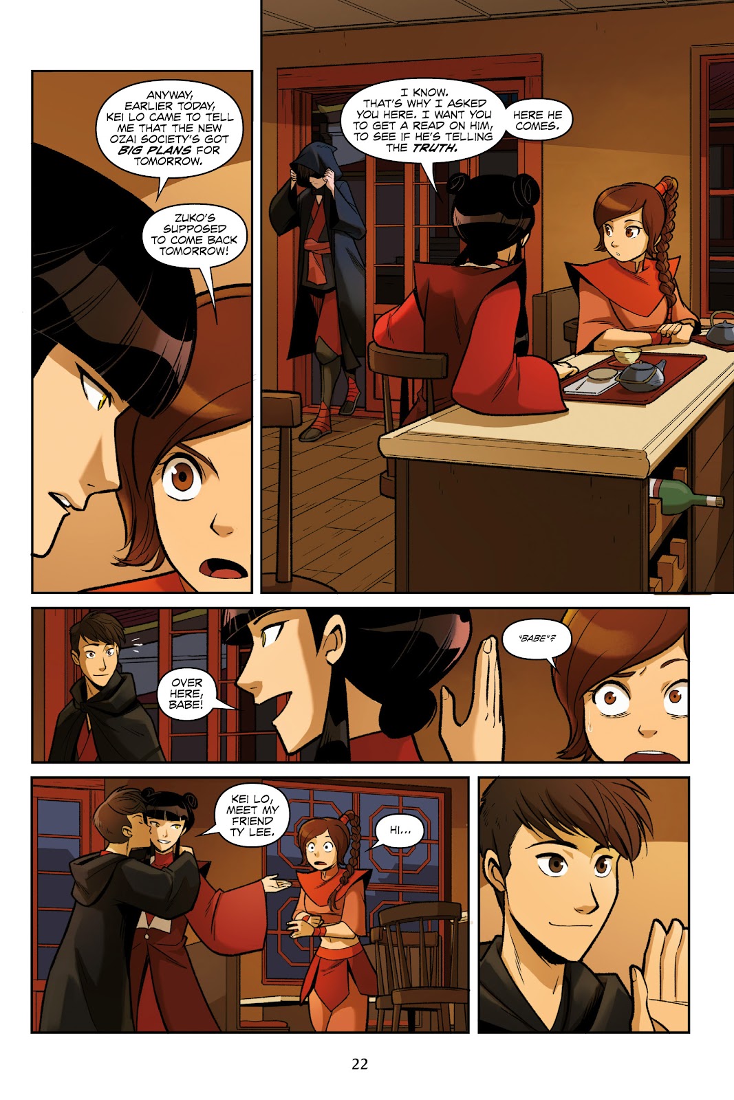 Nickelodeon Avatar: The Last Airbender - Smoke and Shadow issue Part 1 - Page 22
