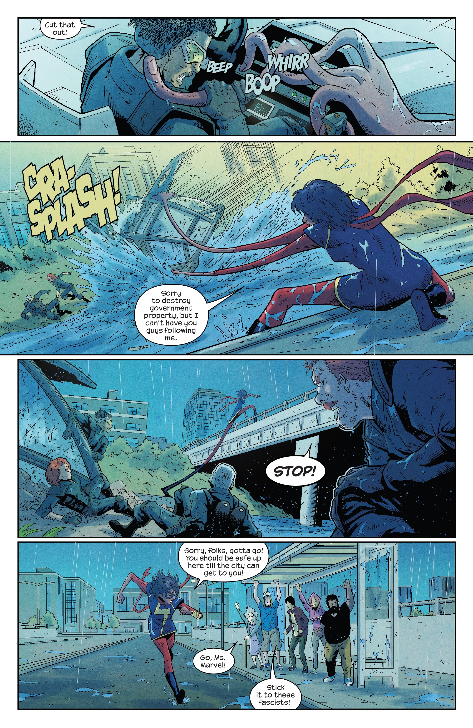 Read online Magnificent Ms. Marvel comic -  Issue #15 - 21