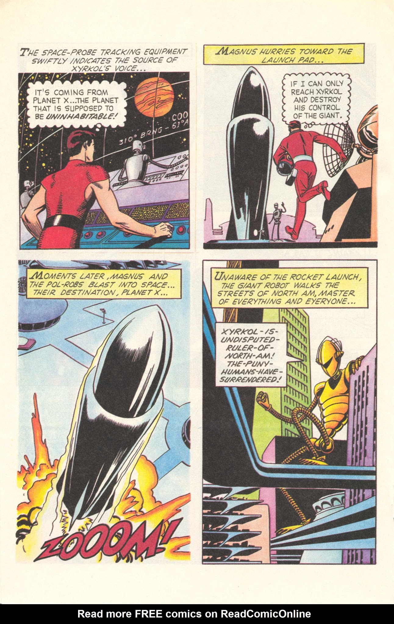 Read online Vintage Magnus, Robot Fighter comic -  Issue #2 - 19