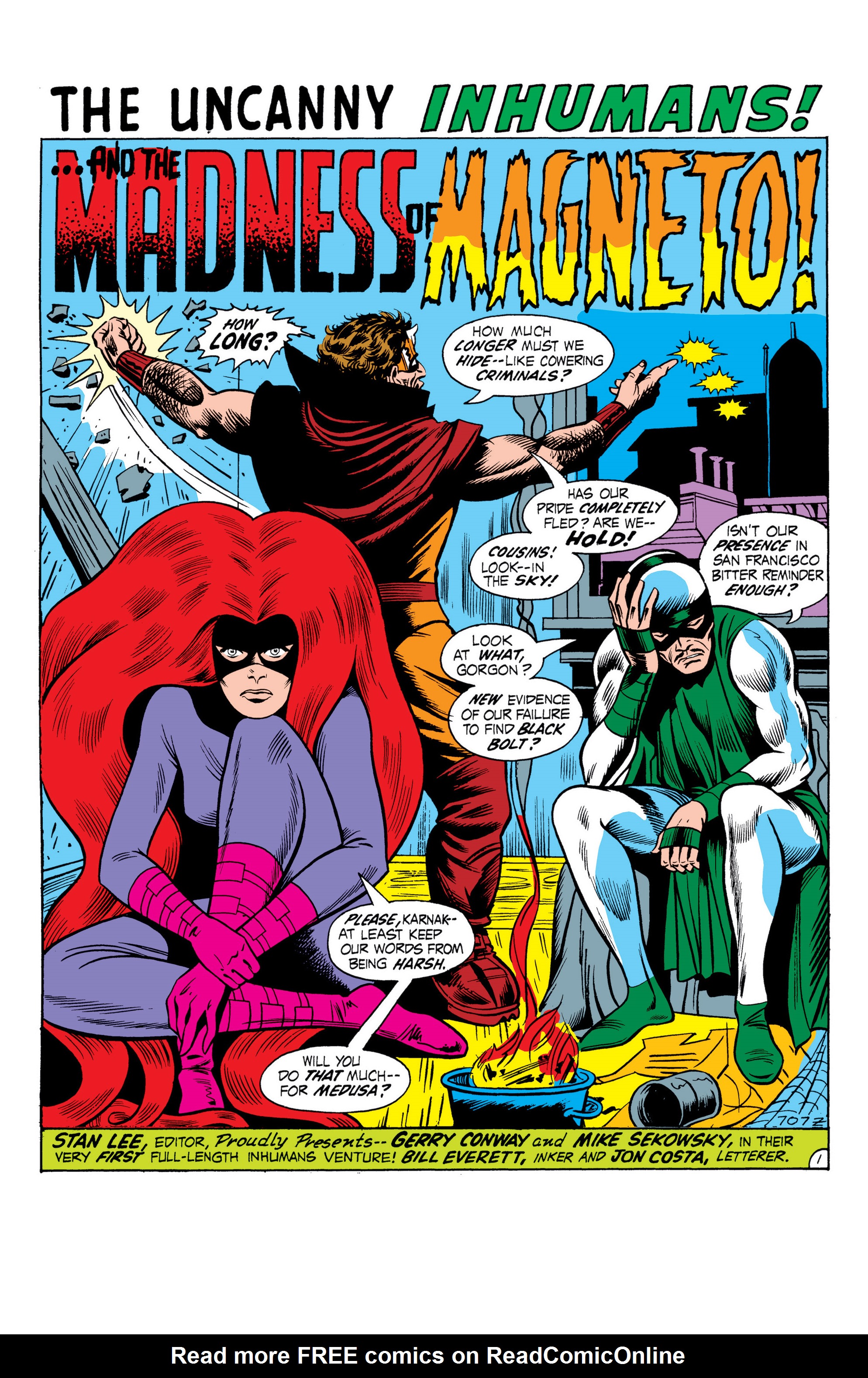 Read online Marvel Masterworks: The Inhumans comic -  Issue # TPB 1 (Part 2) - 58