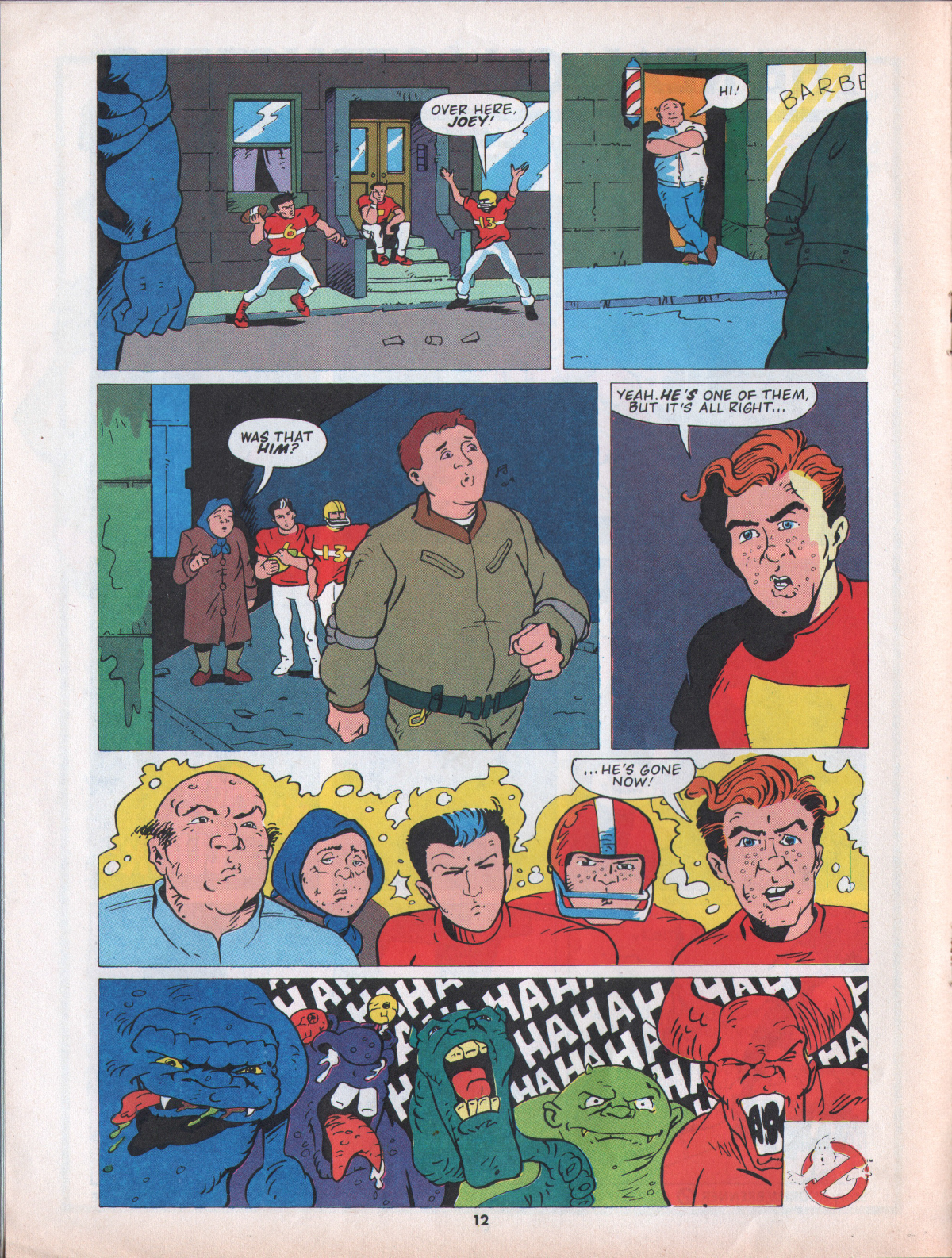Read online The Real Ghostbusters comic -  Issue #33 - 12