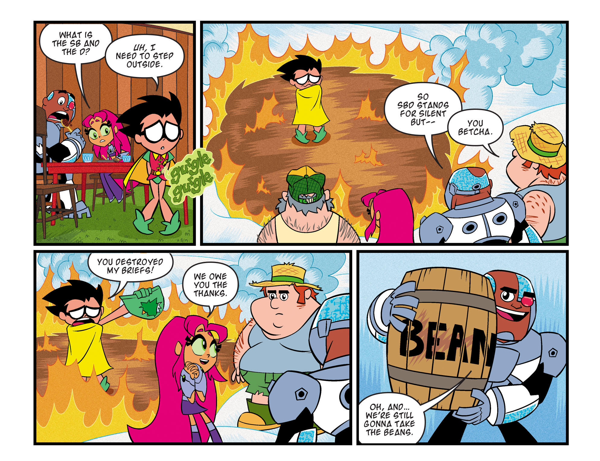 Read online Teen Titans Go! (2013) comic -  Issue #60 - 21