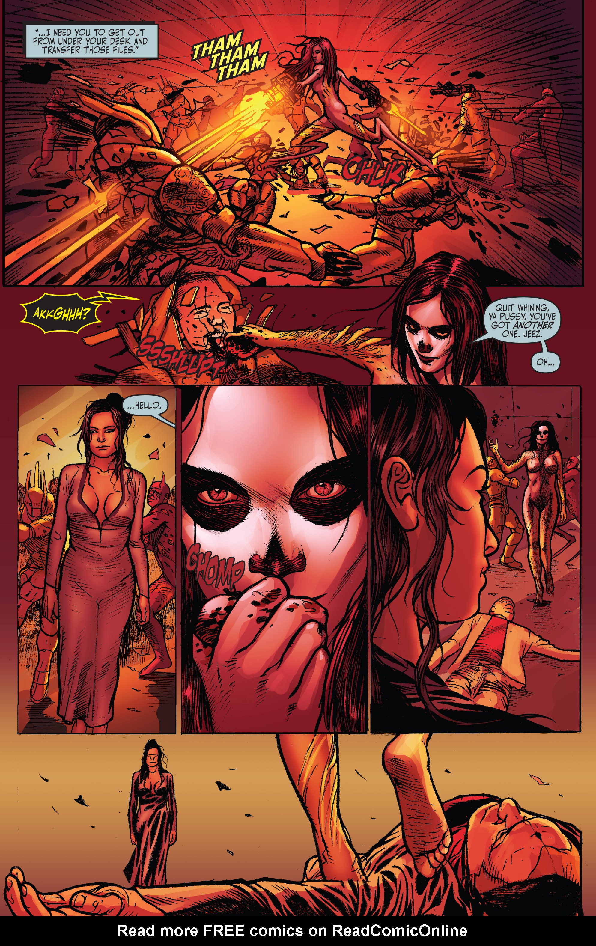 Read online Cyberforce (2012) comic -  Issue #8 - 20