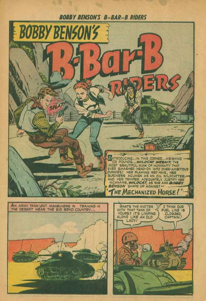 Read online Bobby Benson's B-Bar-B Riders comic -  Issue #12 - 3