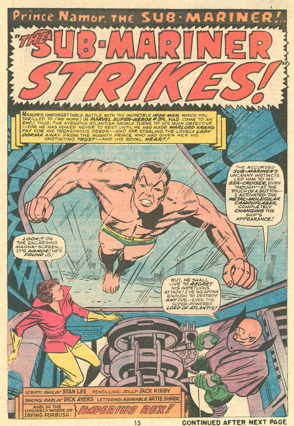 Read online Marvel Super-Heroes comic -  Issue #38 - 17