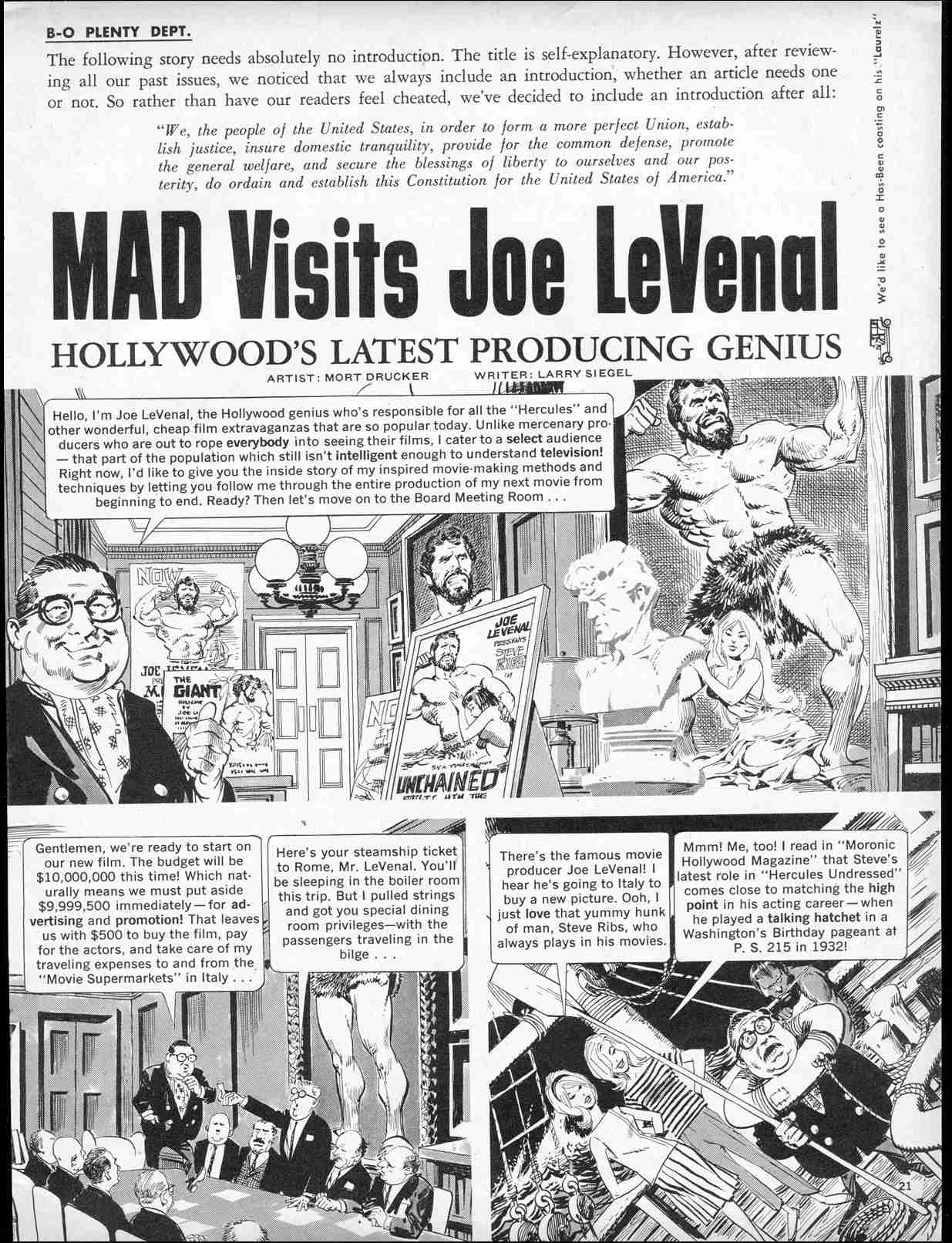 Read online MAD comic -  Issue #66 - 23