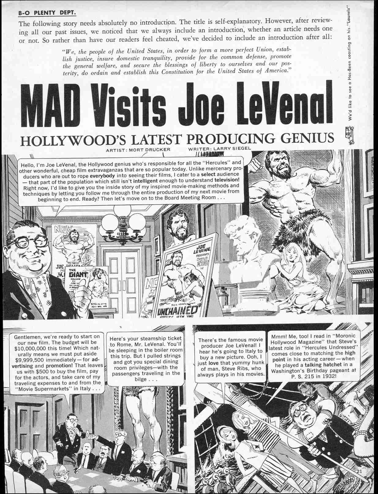 Read online MAD comic -  Issue #66 - 23
