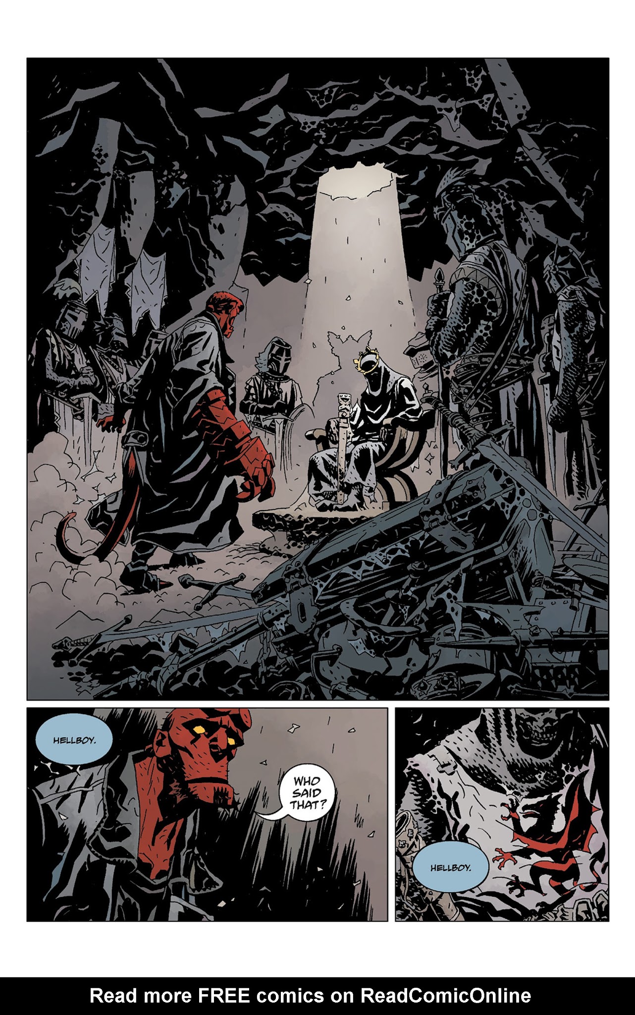 Read online Hellboy: The Wild Hunt comic -  Issue # TPB - 38