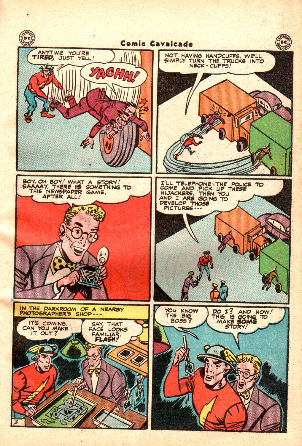 Read online Comic Cavalcade comic -  Issue #21 - 39