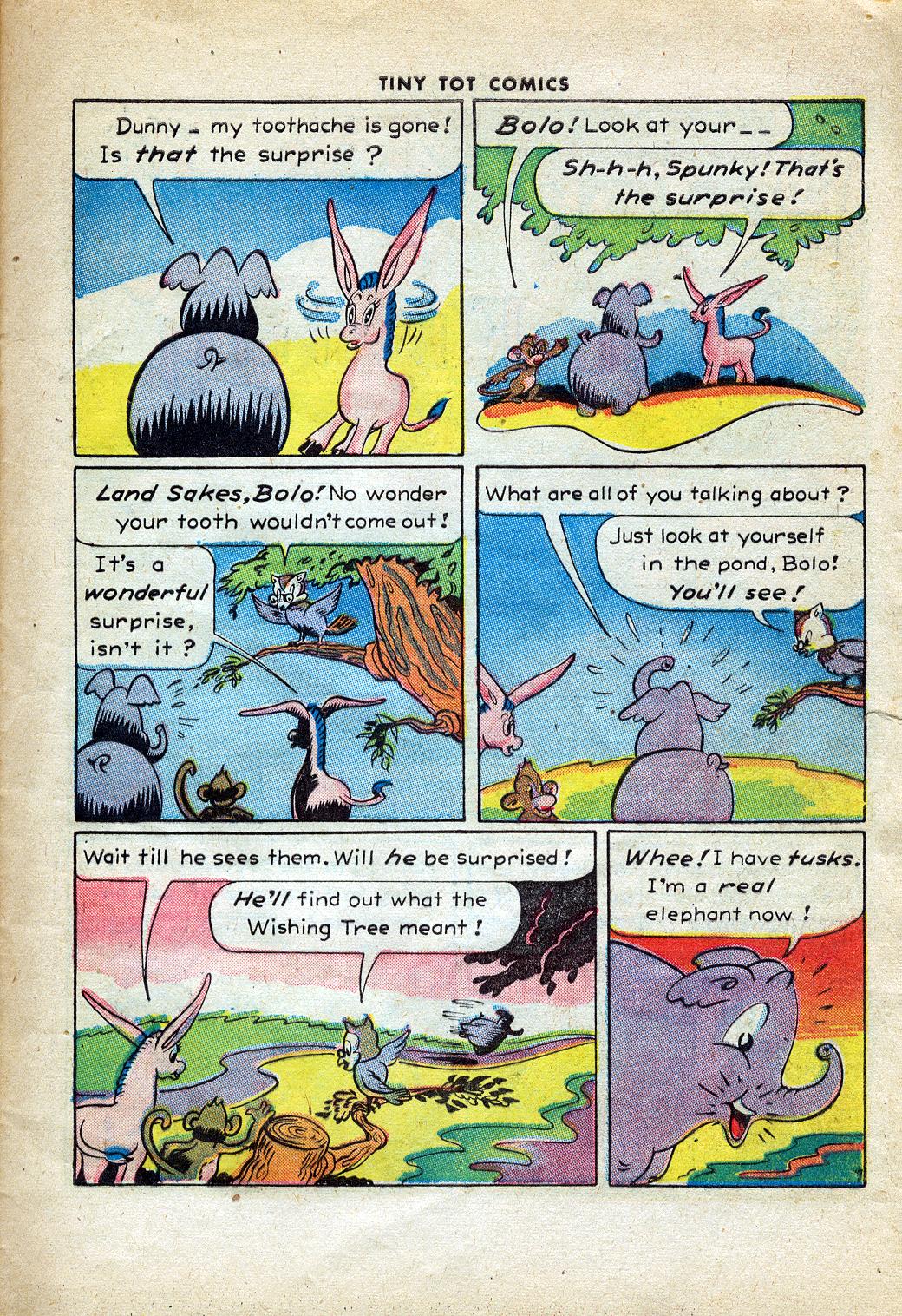 Read online Tiny Tot Comics comic -  Issue #9 - 9