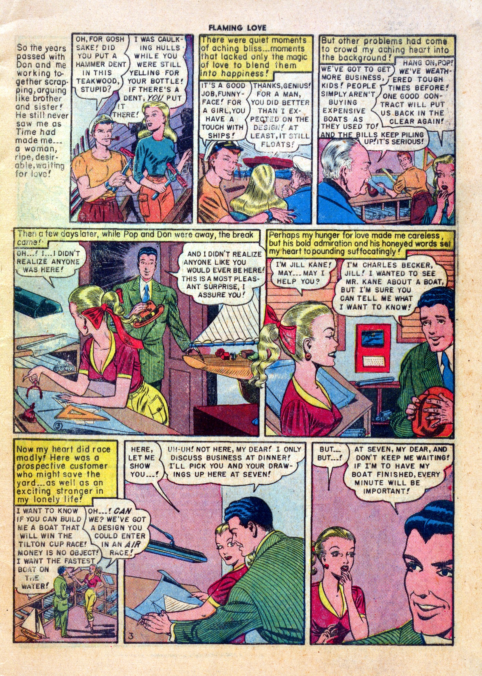 Read online Flaming Love comic -  Issue #3 - 5