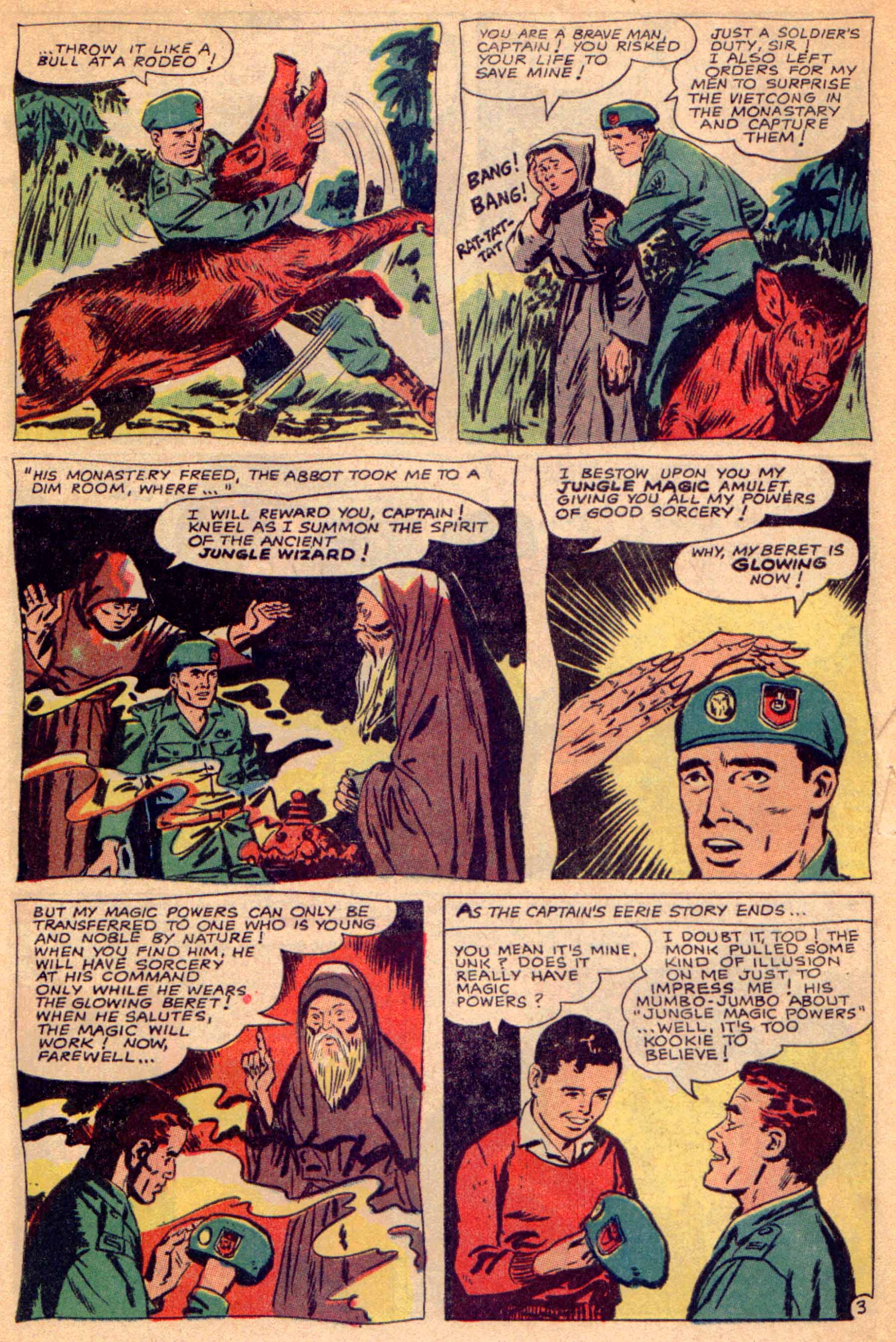 Read online Super Green Beret comic -  Issue #1 - 5