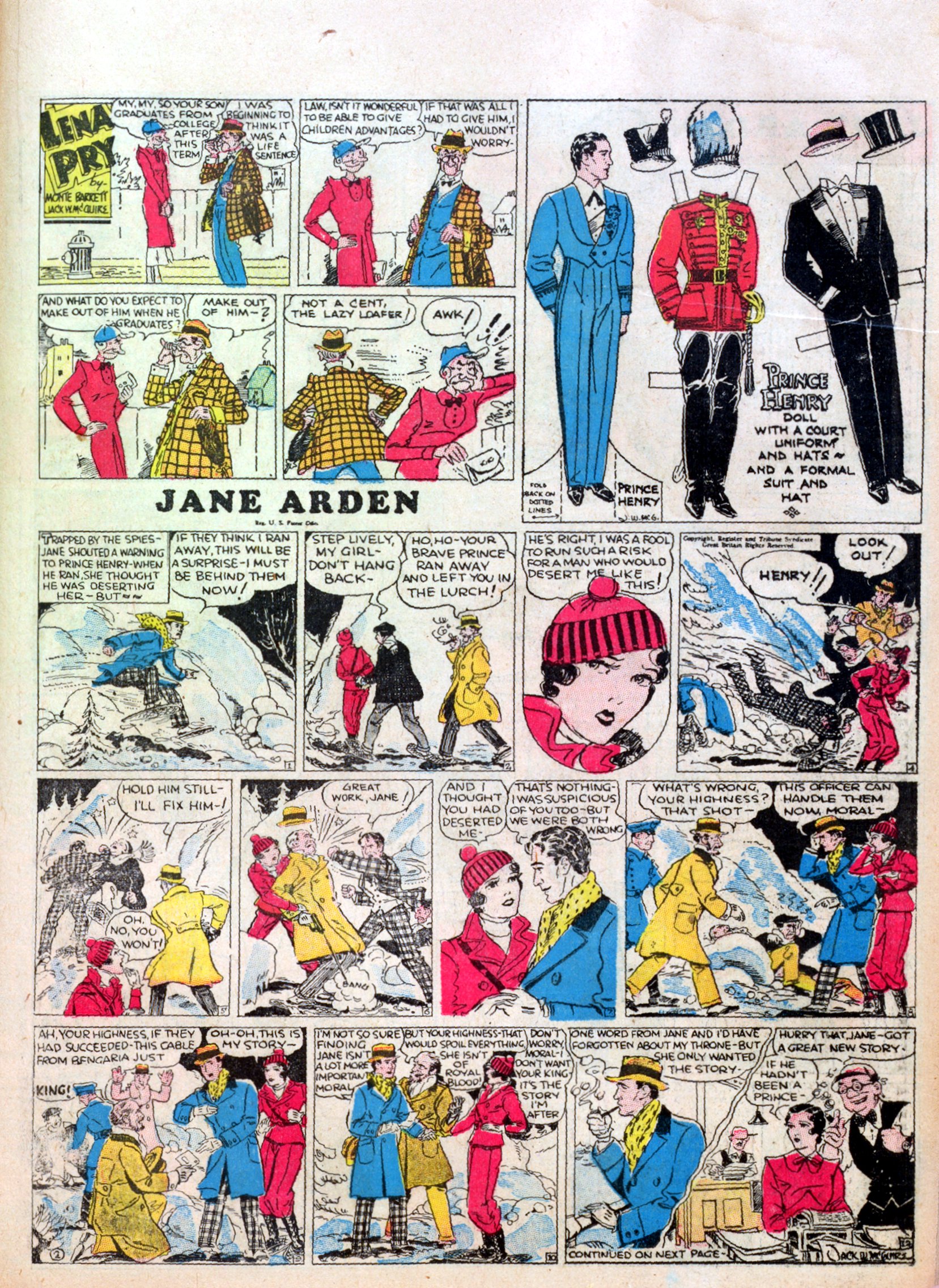 Read online Famous Funnies comic -  Issue #10 - 45