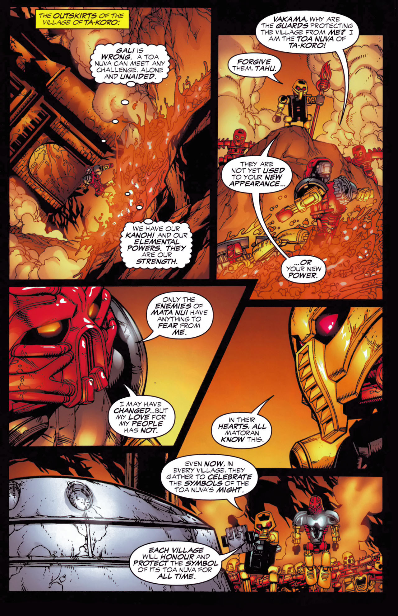 Read online Bionicle comic -  Issue #9 - 12