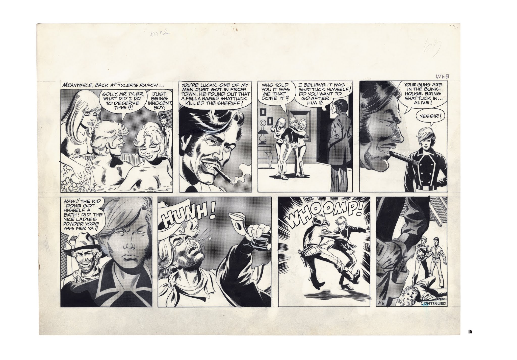 Read online Wallace Wood Presents Shattuck comic -  Issue # TPB - 15