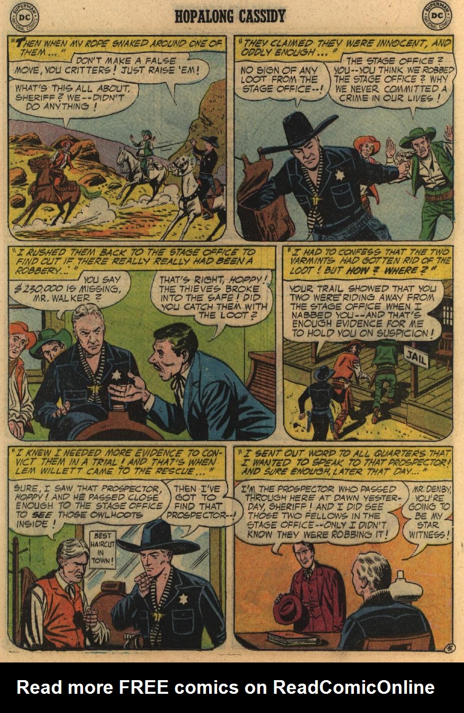 Read online Hopalong Cassidy comic -  Issue #114 - 17