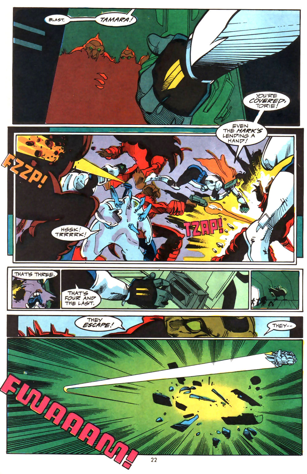 Read online Alien Legion (1987) comic -  Issue #11 - 24