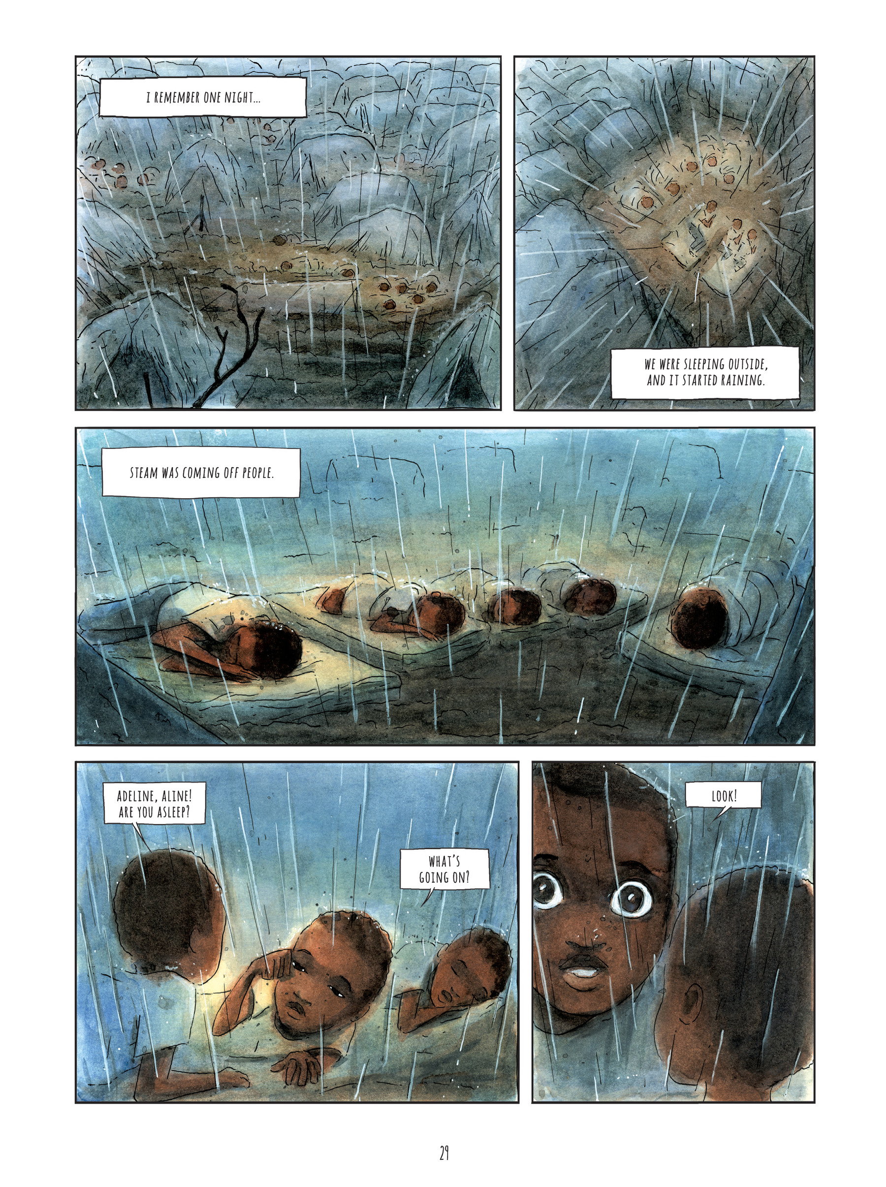 Read online Alice on the Run: One Child's Journey Through the Rwandan Civil War comic -  Issue # TPB - 28