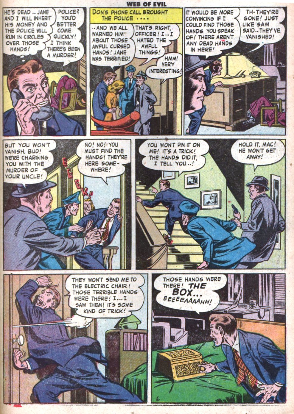 Read online Web of Evil comic -  Issue #7 - 23