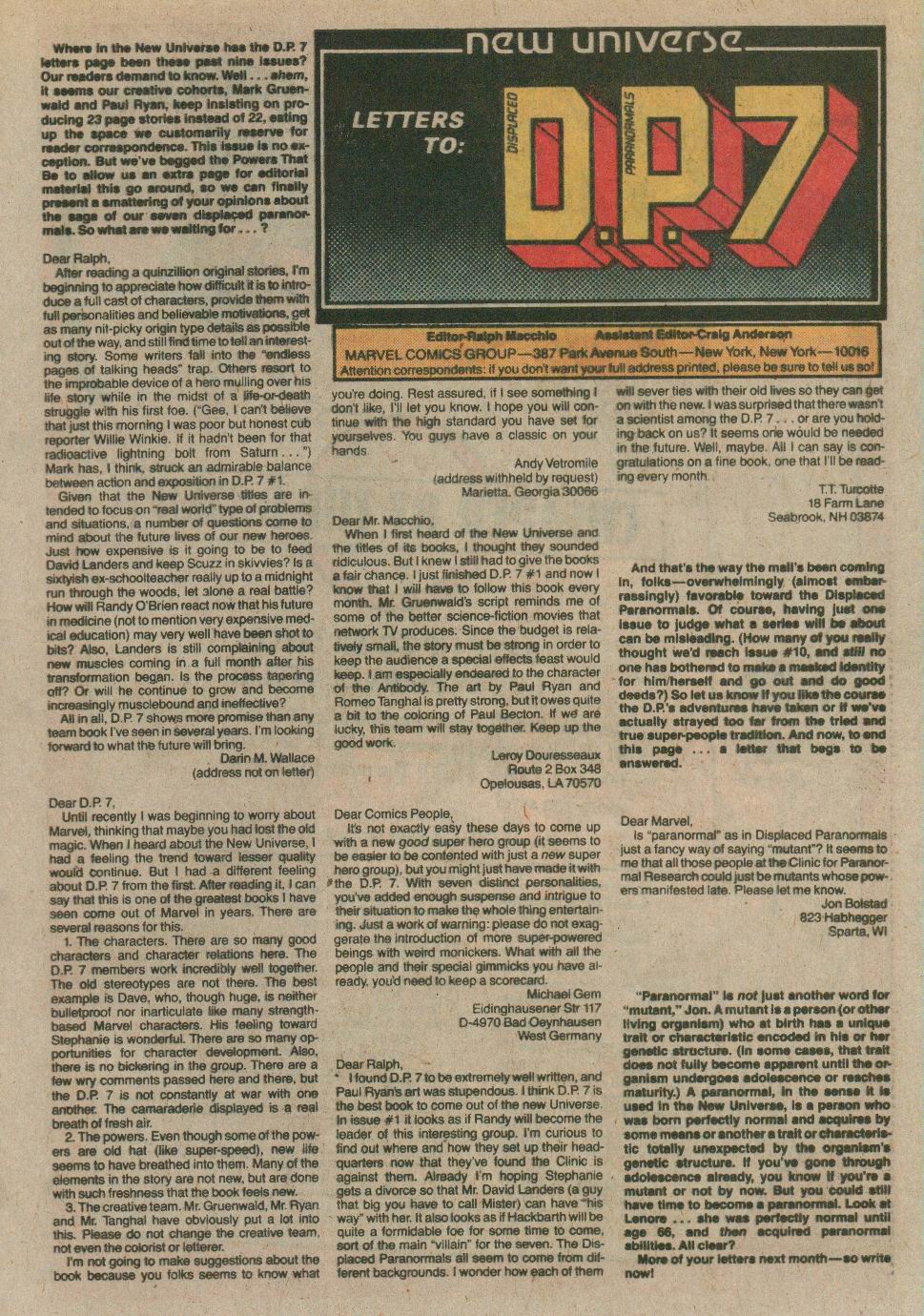 Read online D.P.7 comic -  Issue #10 - 25