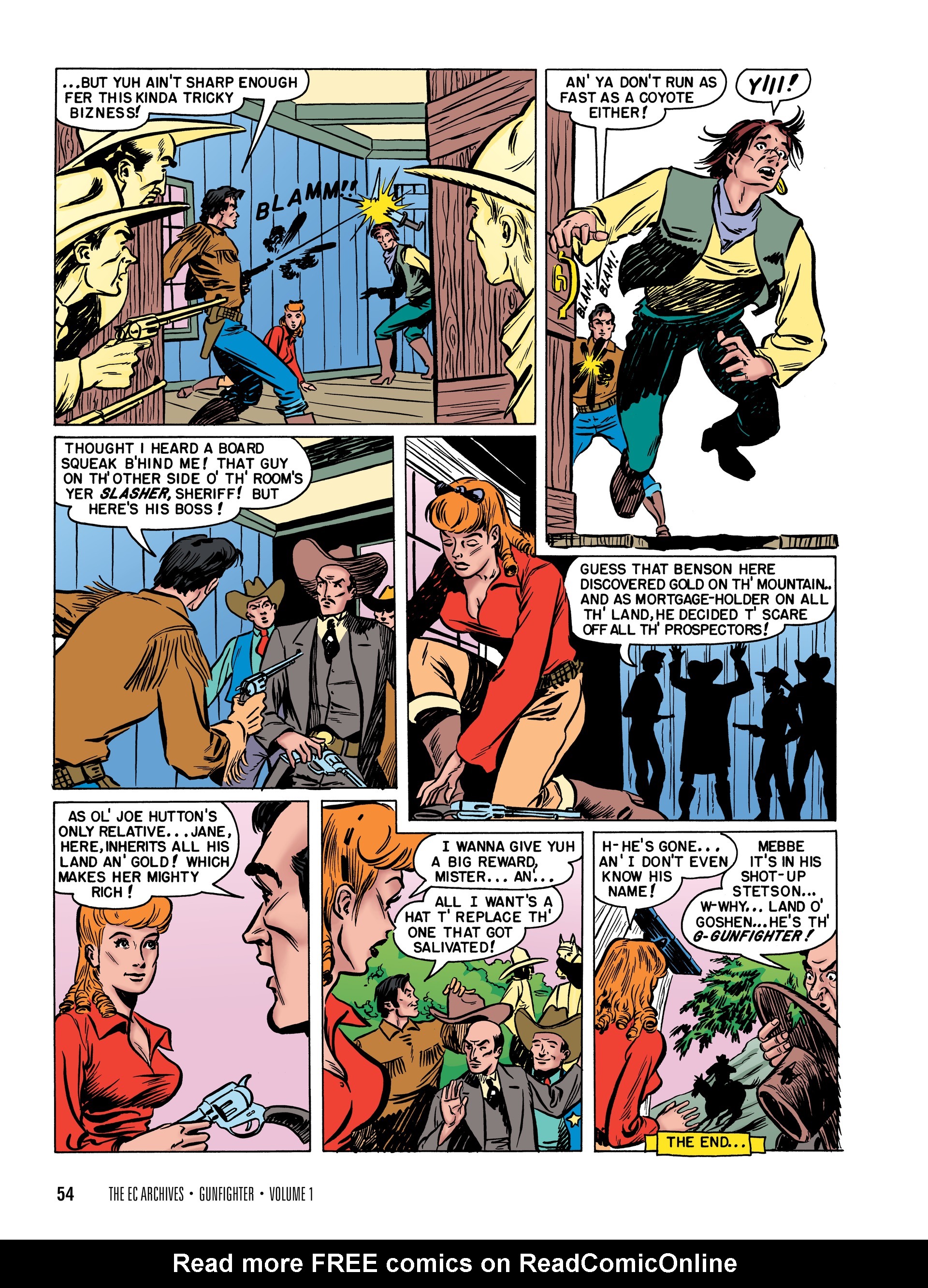 Read online The EC Archives: Gunfighter comic -  Issue # TPB (Part 1) - 57