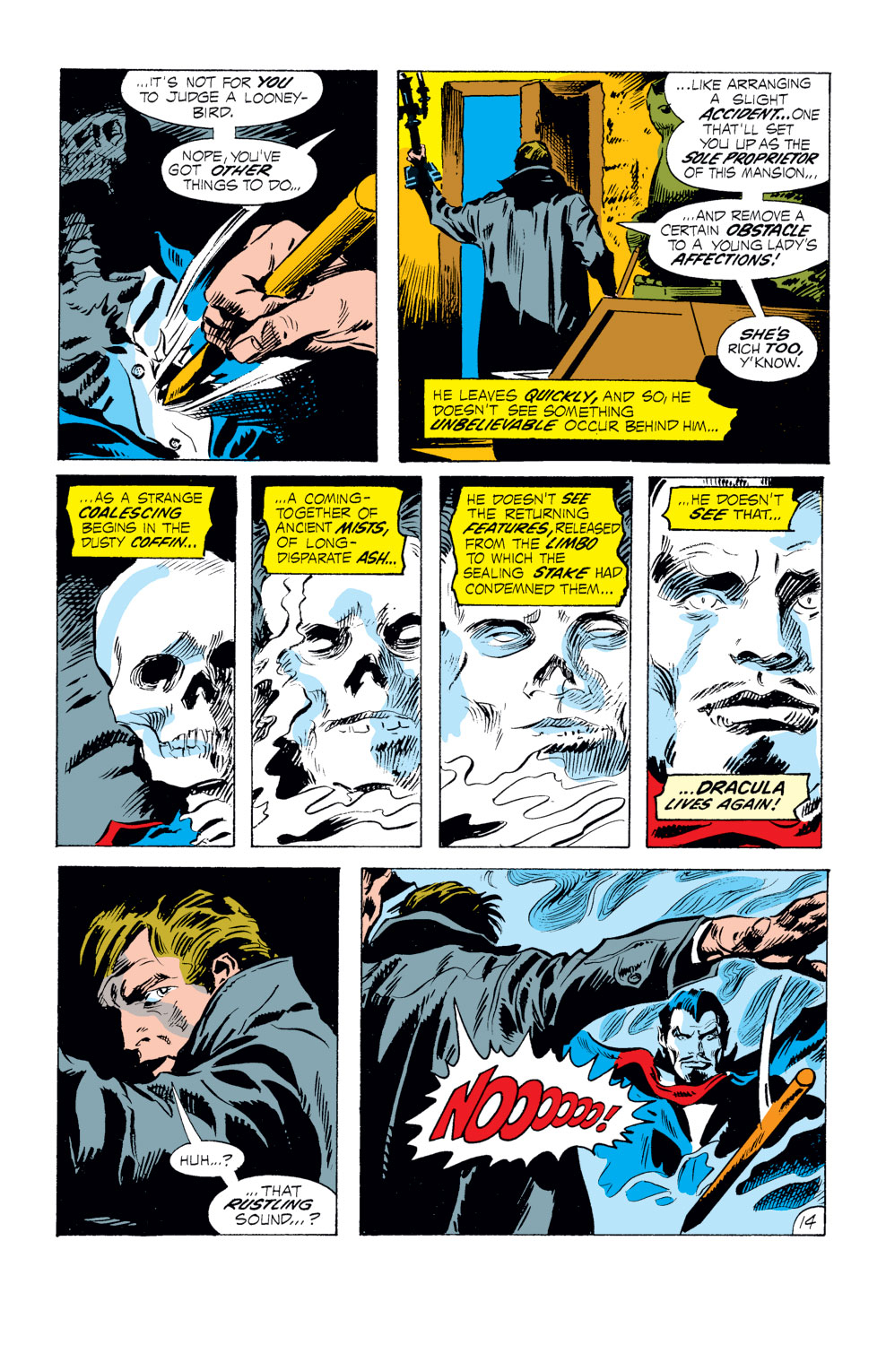 Read online Tomb of Dracula (1972) comic -  Issue #1 - 15