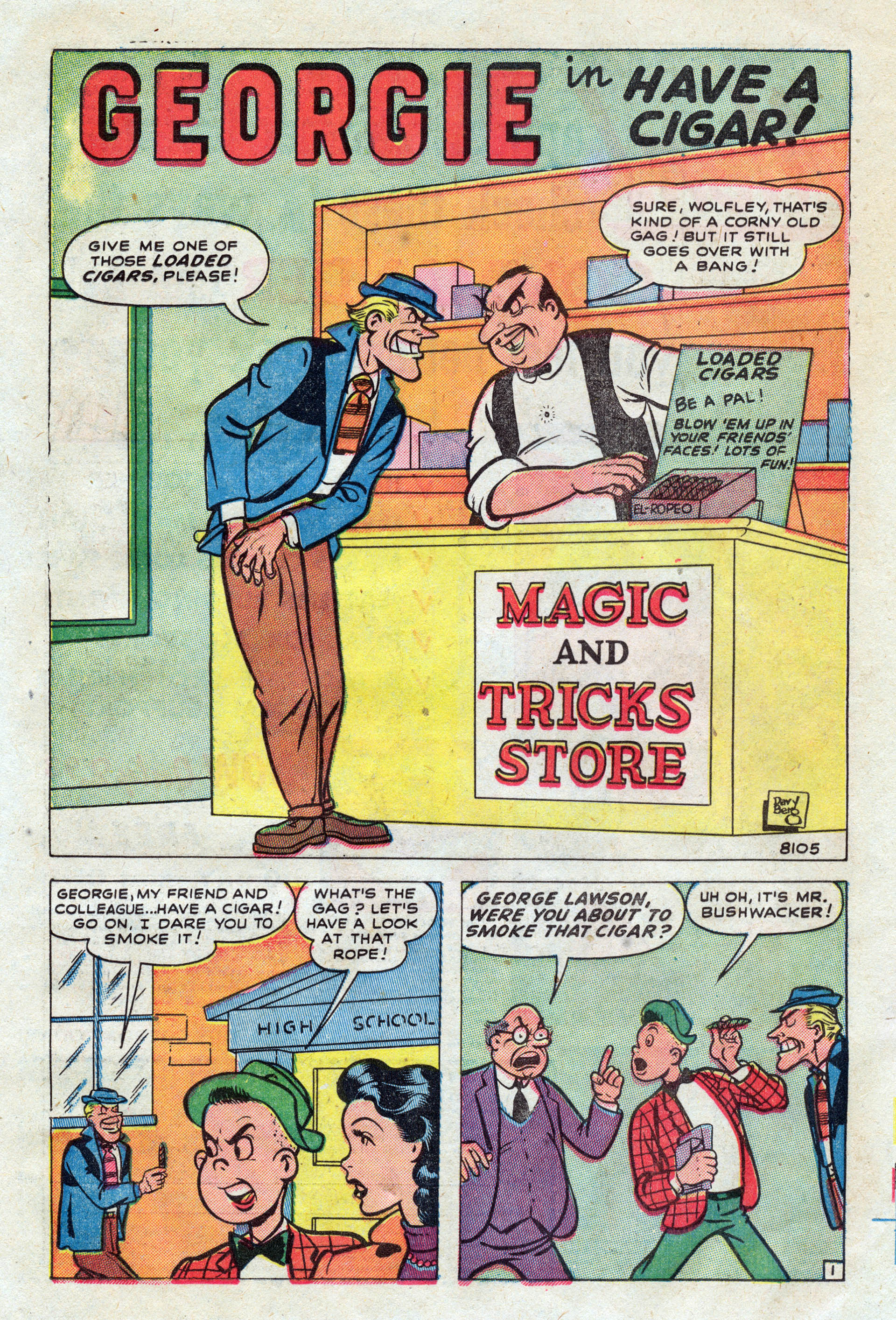 Read online Georgie Comics (1949) comic -  Issue #31 - 12